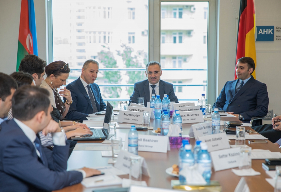 Deputy Minister of Transport, Communications and High Technologies attend ICT Working Group Meeting of AHK Azerbaijan