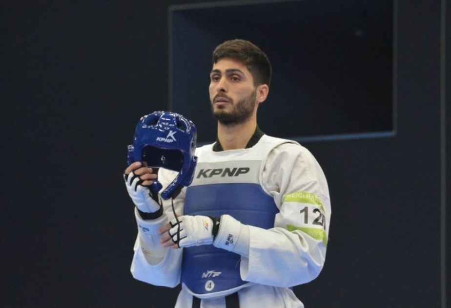 Azerbaijani taekwondo fighter wins silver at European championship