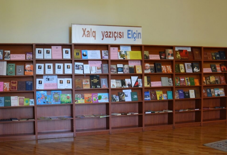 Milli Kitabxanada “Xalq Yazıçısı Elçin” adlı kitab sərgisi açılıb