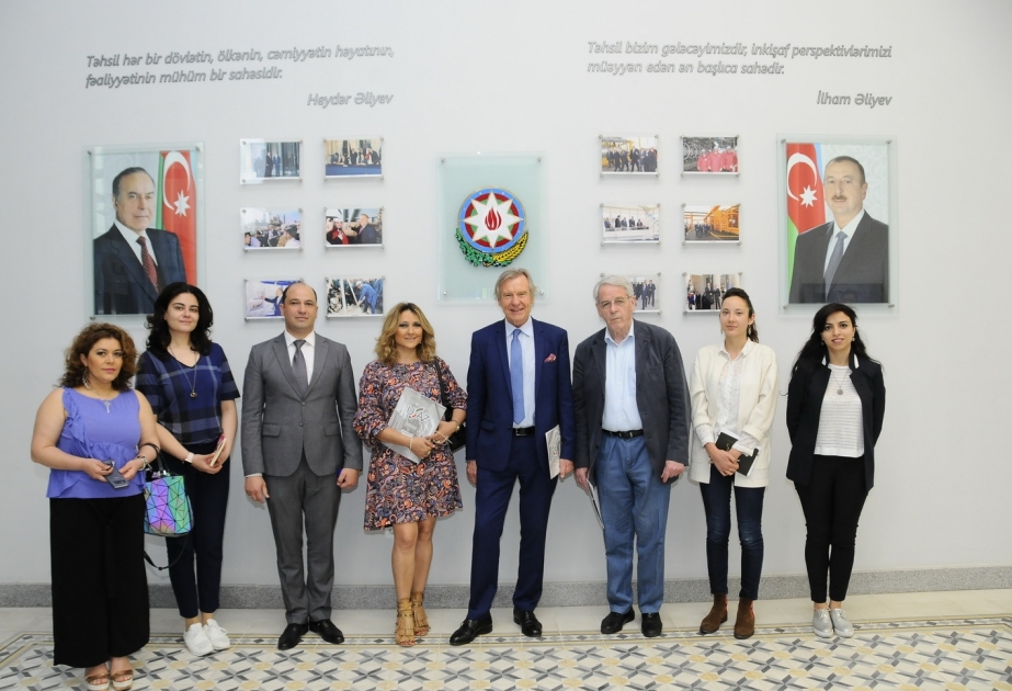 UFAZ-ın icraçı direktoru Fransa parlamentinin medalı ilə təltif olunub