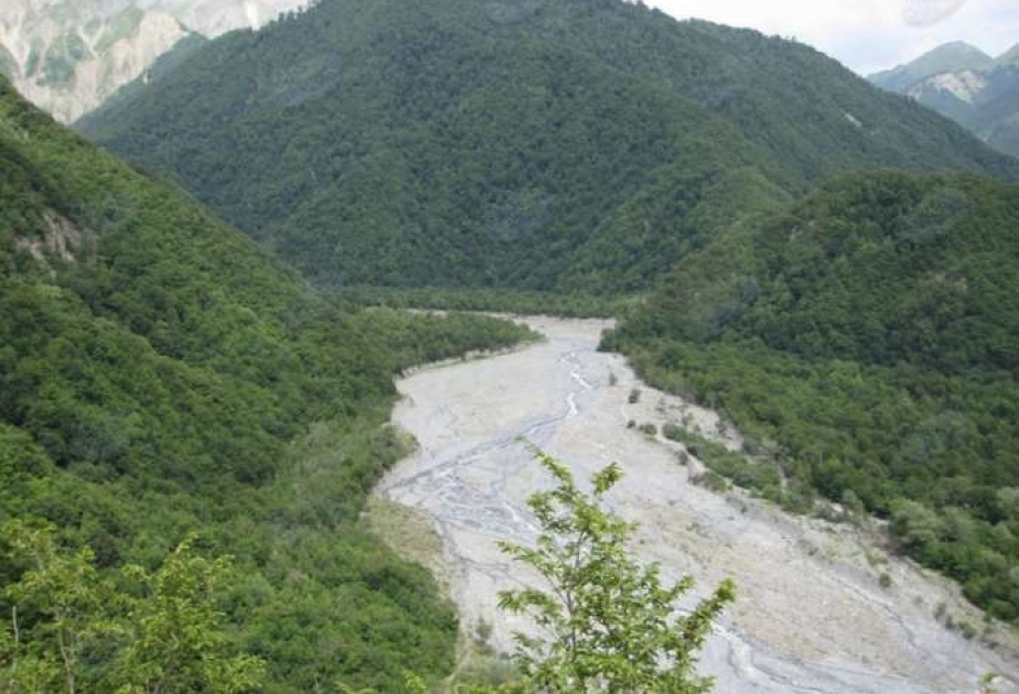 Qanıx çayının Əyriçay məntəqəsində suyun səviyyəsi 40 santimetr artıb