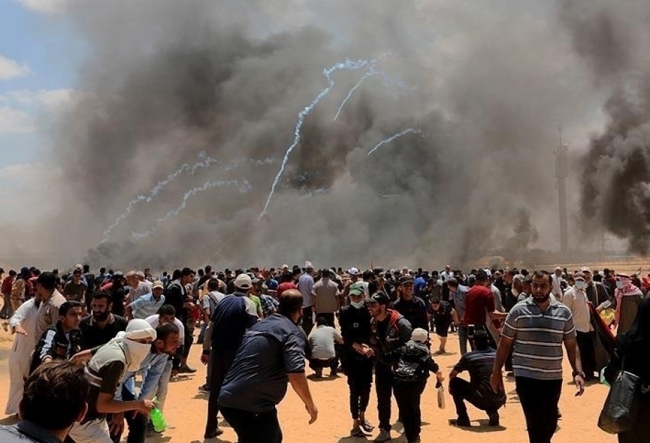 52 قتيلا 2410 جرحى بالرصاص الإسرائيلي قرب حدود غزة