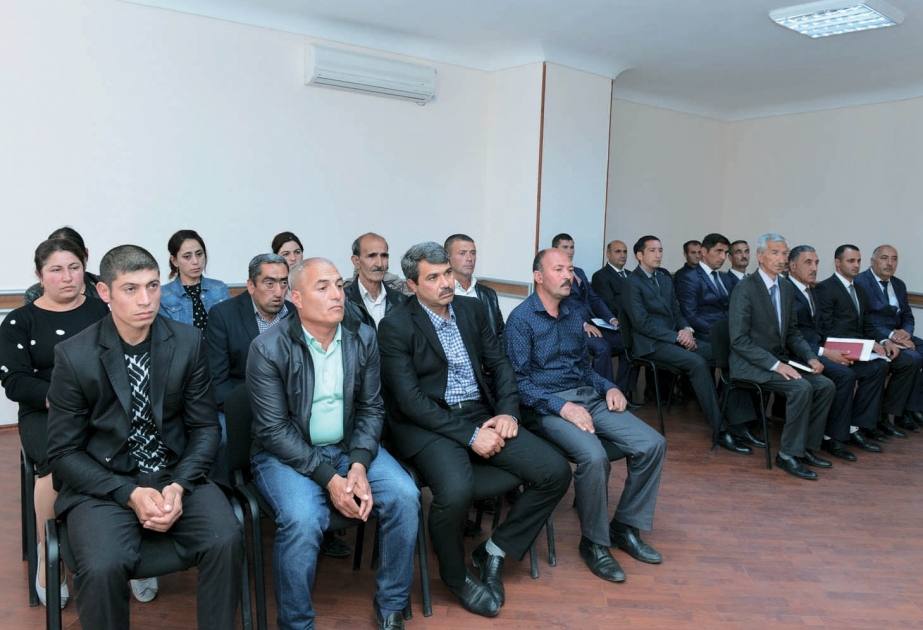 Naxçıvanda aztəminatlı ailələrin özünüməşğulluqlarının təmin edilməsi diqqətdə saxlanılır