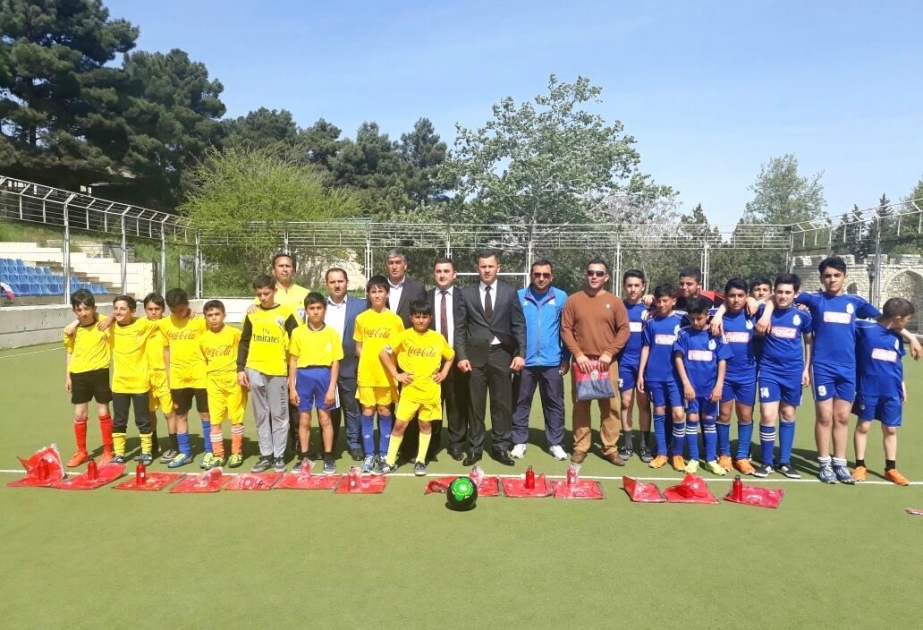 Şabran məktəbliləri futbol üzrə zona turnirində qalib gəlib