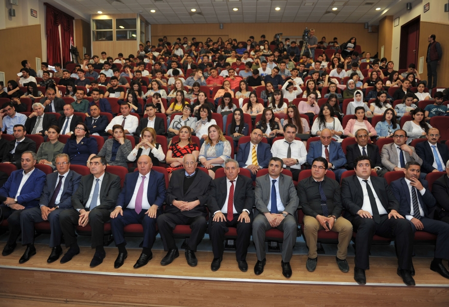 Bakı Mühəndislik Universitetində Mir Cəlal Paşayevin 110 illik yubileyi qeyd edilib