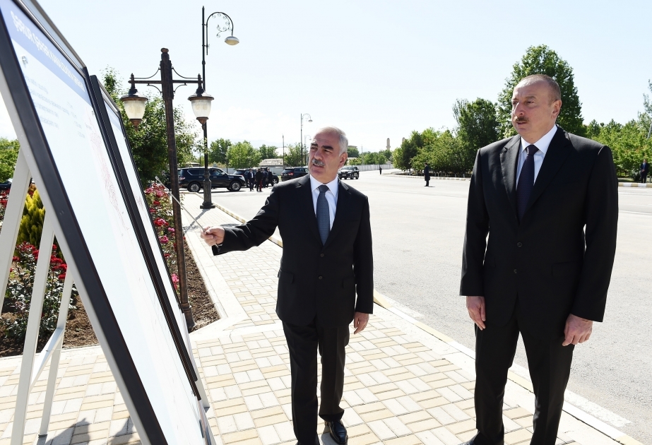 “Şərur şəhər və ətraf kəndlərinin içməli su təchizatı və kanalizasiya sistemlərinin yenidən qurulması” layihəsinin birinci mərhələsinin açılışı olub YENİLƏNİB VİDEO