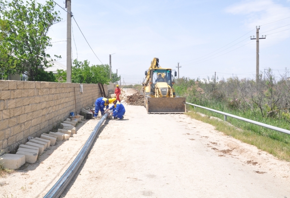 Xızı rayonunun Yeni Yaşma kəndinin içməli su təminatı yaxşılaşdırılır