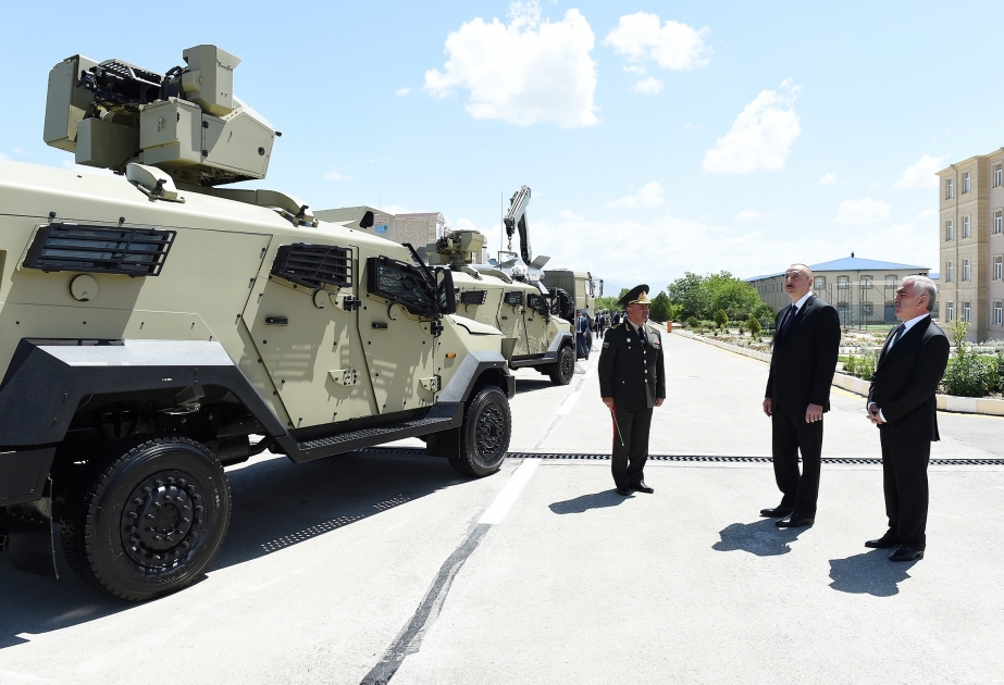 President Ilham Aliyev viewed Combined Army Unit’s training and educational center and inaugurated newly built military hospital VIDEO