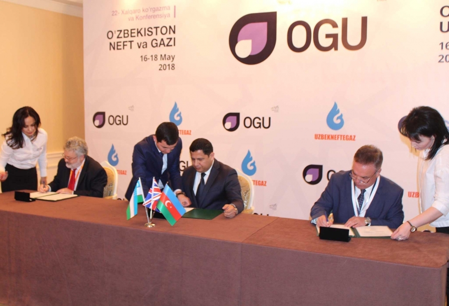 “Özbəkneftqaz”, SOCAR və BP Azərbaijan şirkətləri arasında sənədlər imzalanıb