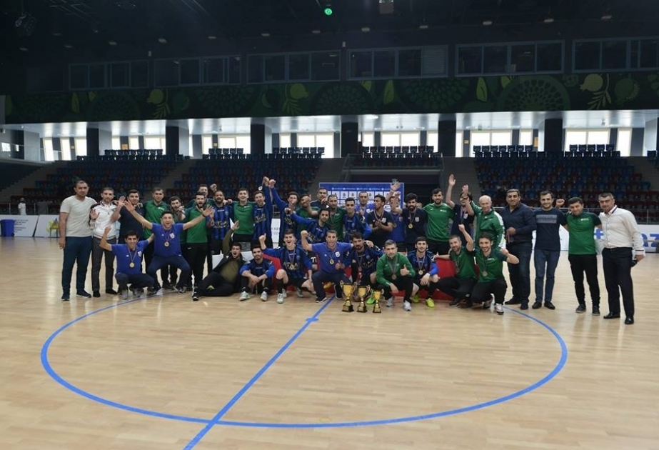 Завершился чемпионат Азербайджана по футзалу