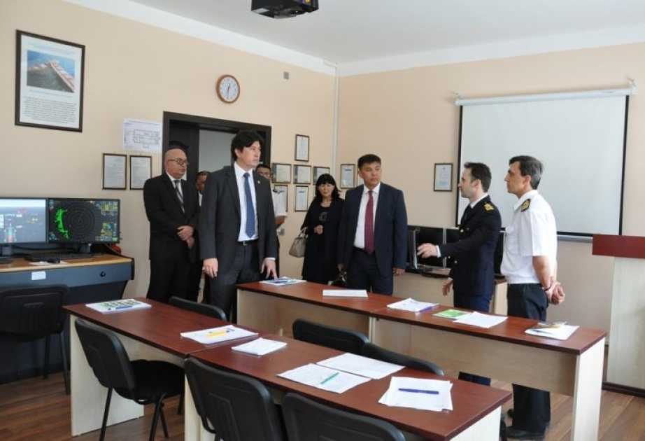 Dövlət Dəniz Akademiyası ilə Qazaxıstan universiteti “İkili diplom” proqramını müzakirə ediblər