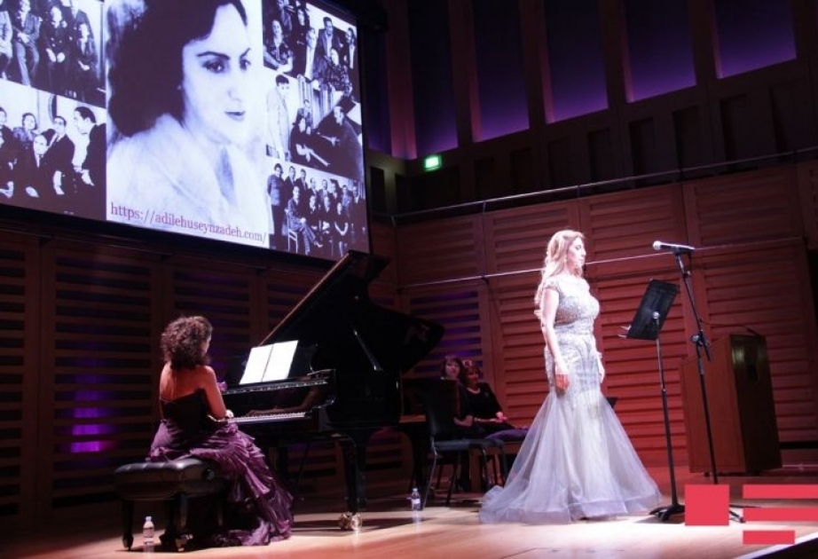 Xalq Artisti Fidan Hacıyeva Cümhuriyyətin 100 illiyi münasibətilə Londonda konsert proqramı ilə çıxış edib
