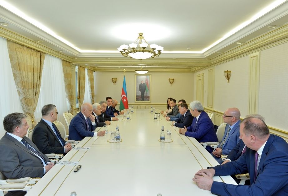 Russische Delegation zu Besuch in Baku