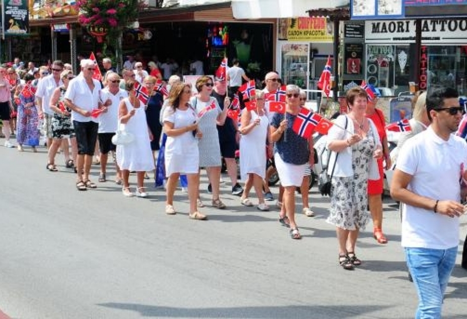 Norweger feiern ihren Nationaltag in Antalya