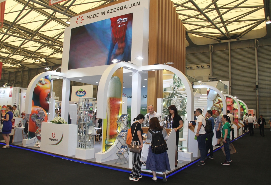 Les produits azerbaïdjanais exposées au Salon Sial China 2018