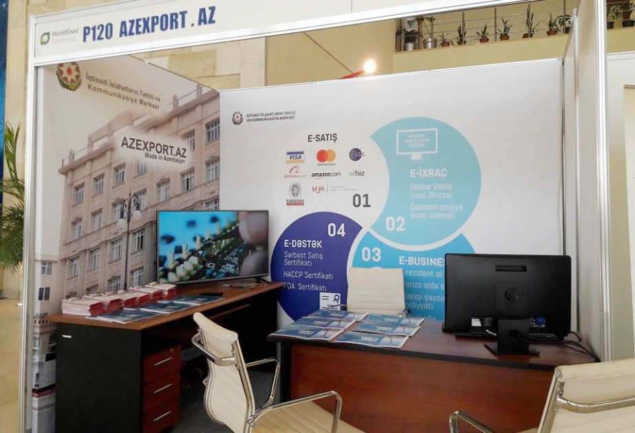 Azexport XXIV Beynəlxalq Qida Sənayesi Sərgisində iştirak edir