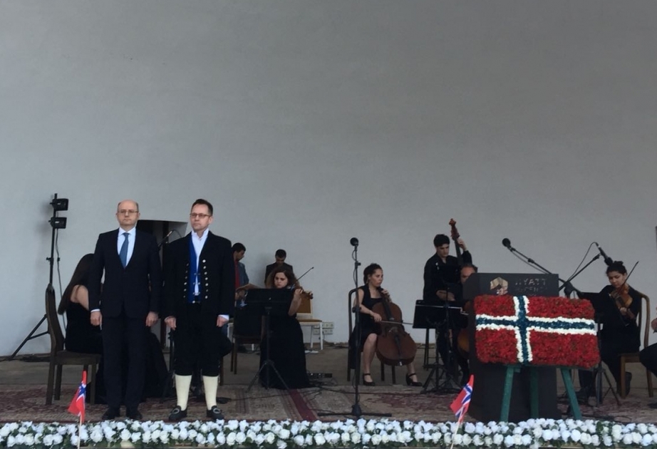 Bakıda Norveçin milli bayramı qeyd olunub