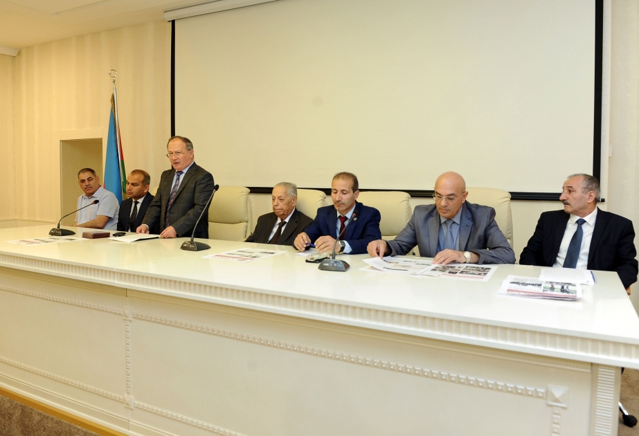 Respublika Veteranlar Təşkilatında Azərbaycan Xalq Cümhuriyyətinin 100 illik yubileyi qeyd olunub