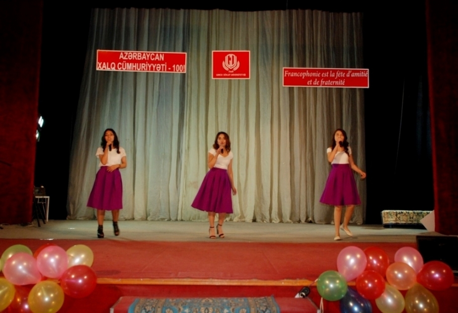 Gəncədə Frankofoniya bayramı qeyd olunub