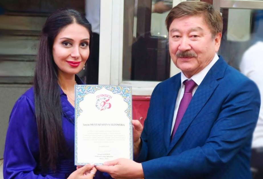 Musiqili Teatrın solisti TÜRKSOY-un diplomuna layiq görülüb
