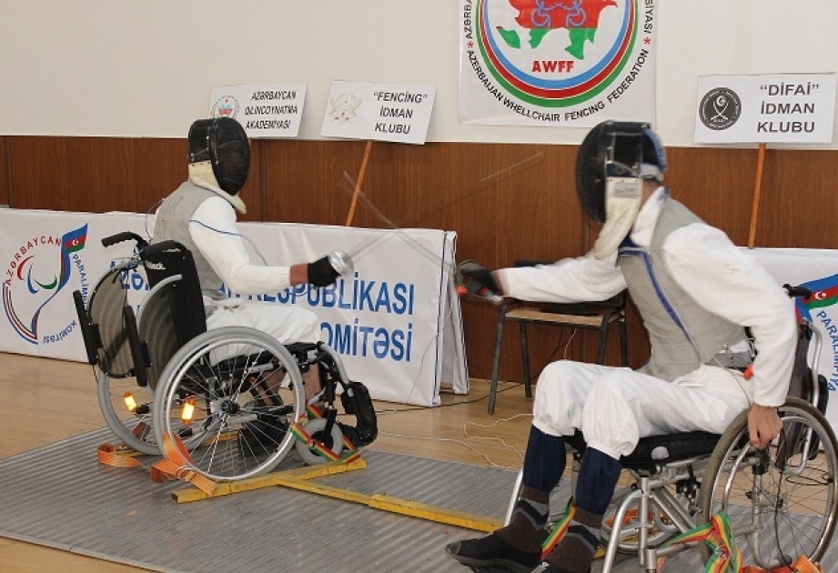Paralimpiyaçı qılıncoynadanlar arasında ölkə kubokunun qalibləri müəyyənləşib
