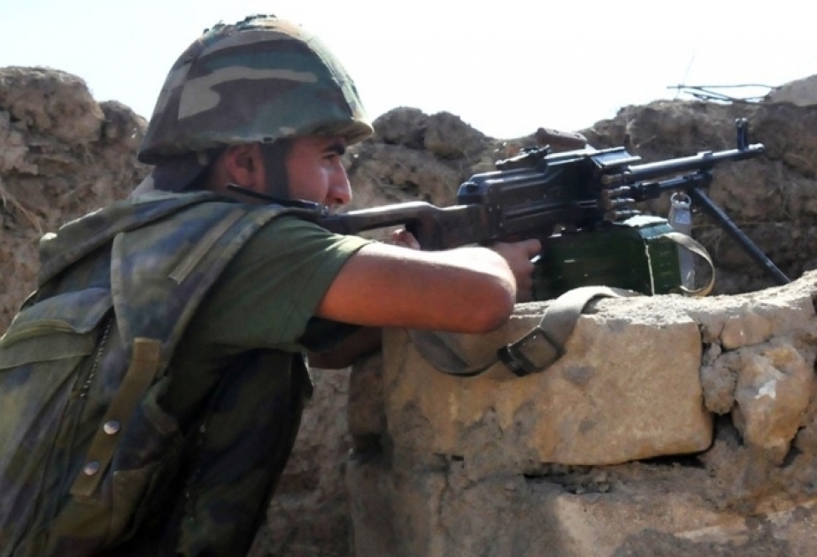 Azerbaijan`s Defense Ministry: Armenian armed units violated ceasefire 102 times