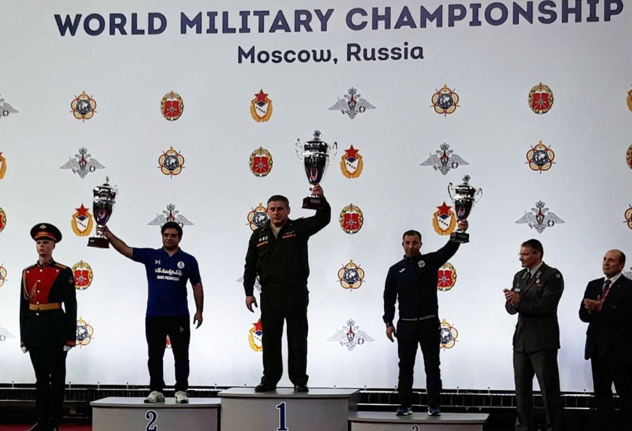 Hərbçilər arasında güləş üzrə 33-cü dünya çempionatının bağlanış mərasimi keçirilib