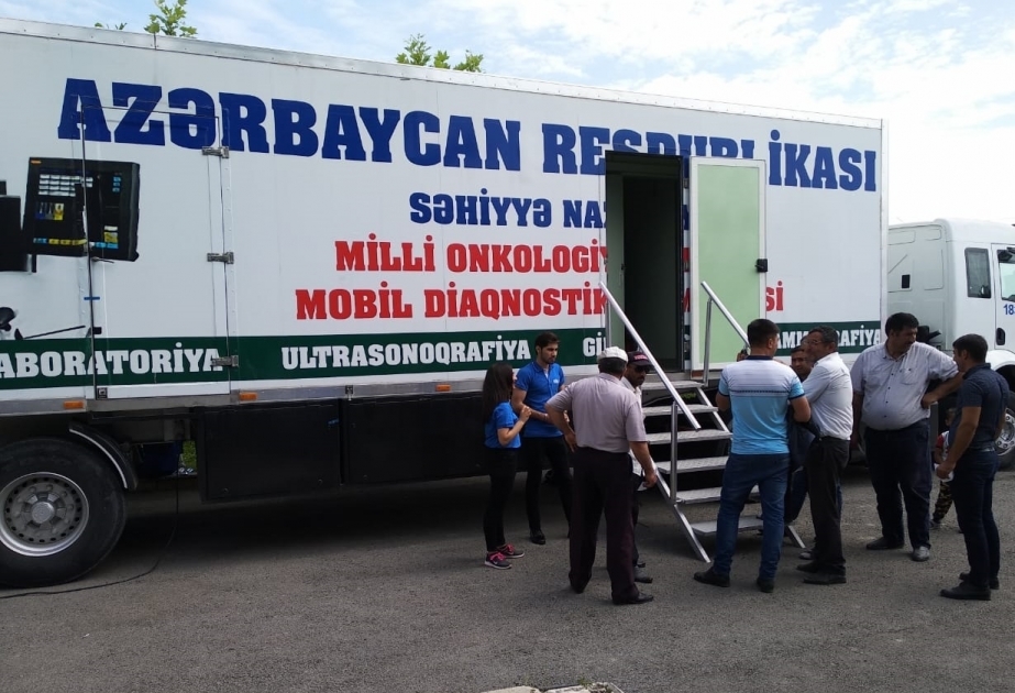 Məcburi köçkünlər onkoloji xəstəliklərlə bağlı tibbi müayinədən keçirilir  VİDEO