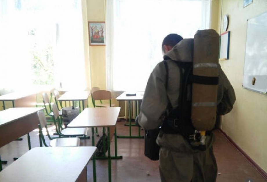 Ukraynada şagirdlər naməlum qaz iyindən kütləvi şəkildə zəhərləniblər