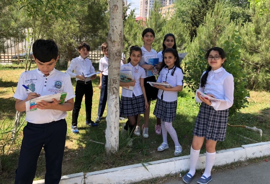 Məktəblilər park və meşə ərazilərində müşahidələr apararaq biomüxtəliflik əmsalını hesablayıblar
