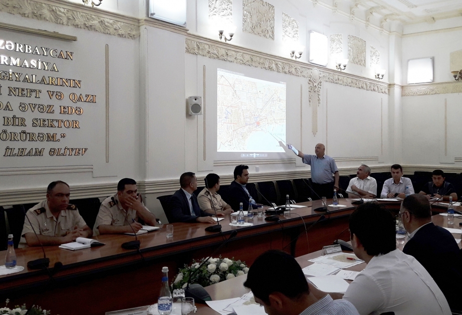 Fövqəladə halların nəticələrinin aradan qaldırılması zamanı idarəetmənin təşkili müzakirə edilib