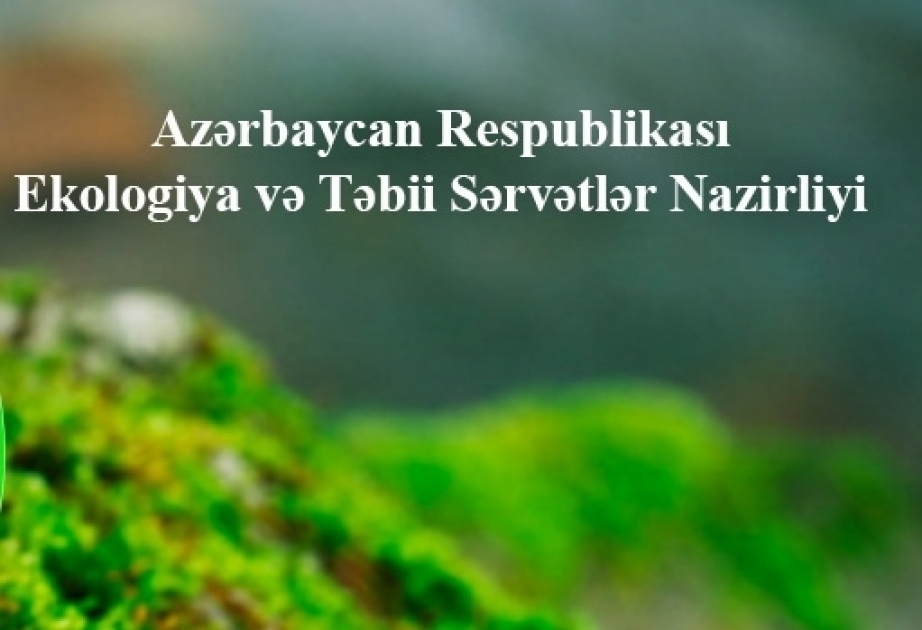 23 may Ekologiya və Təbii Sərvətlər Nazirliyi əməkdaşlarının peşə bayramıdır