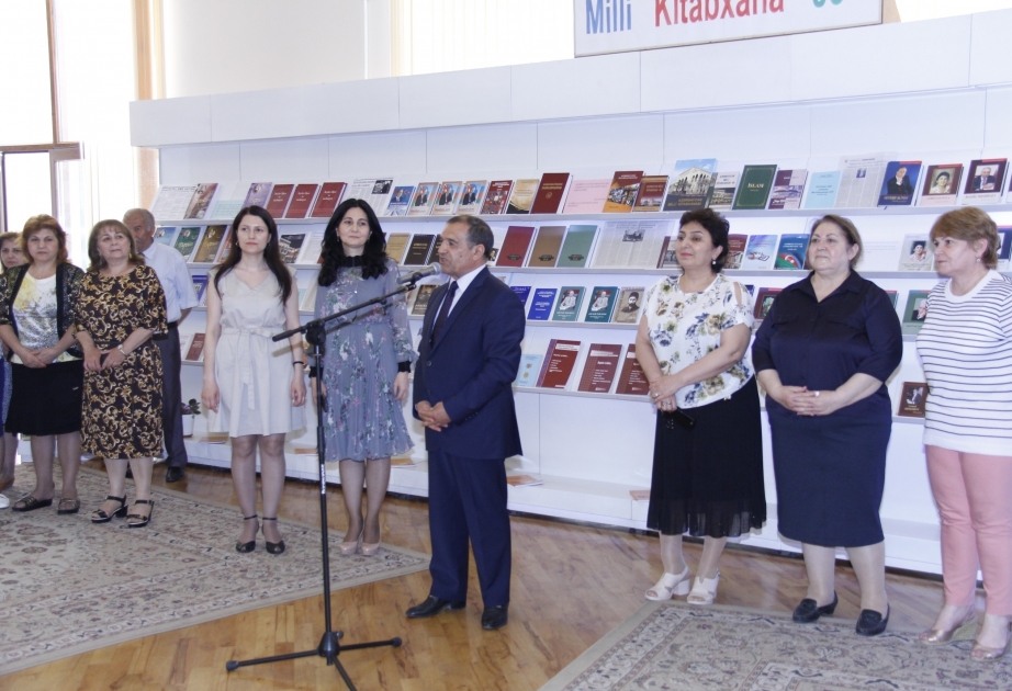 Milli Kitabxananın 95 illiyinə həsr edilən sərgi açılıb