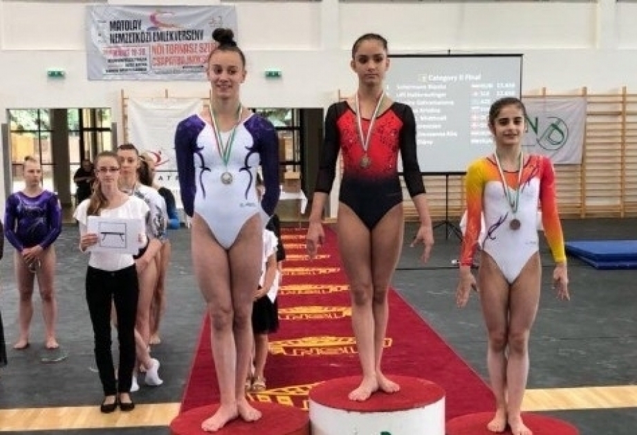 Une gymnaste azerbaïdjanaise a remporté le bronze en Hongrie