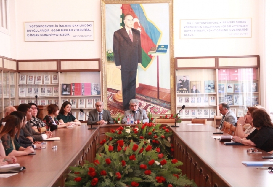 Gənc tədqiqatçılara beynəlxalq elmi jurnallarda elmi məqalələrin yazılma qaydaları öyrədilir