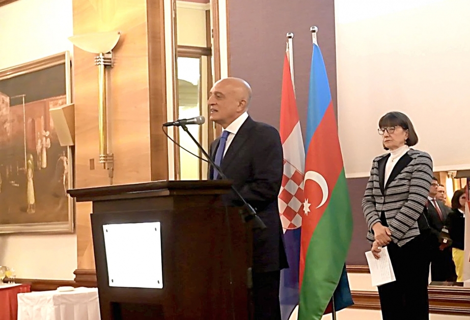 Azərbaycan Xalq Cümhuriyyətinin 100 illiyi Zaqrebdə qeyd edilib  VİDEO