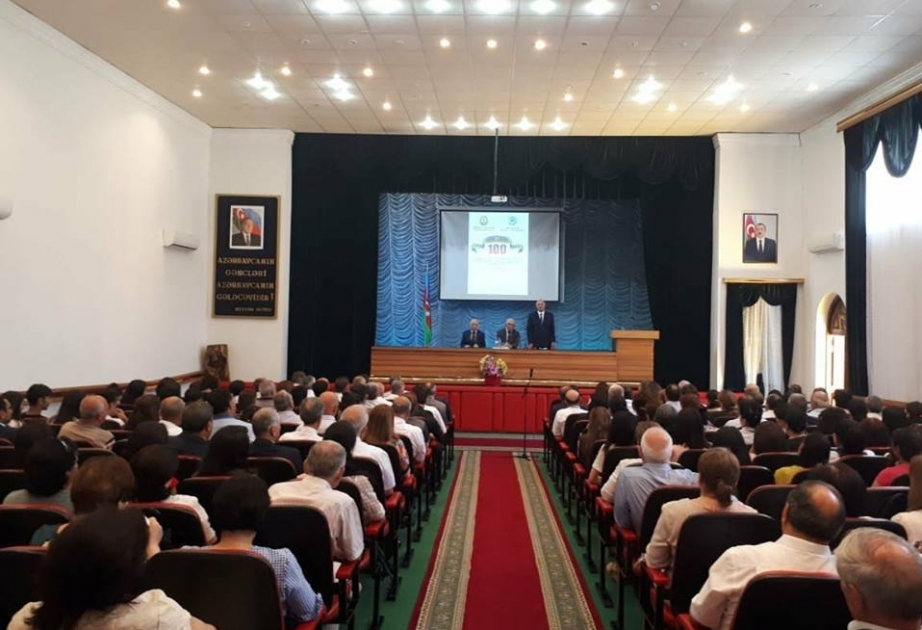Mingəçevirdə Azərbaycan Xalq Cümhuriyyətinin 100 illiyinə həsr olunan elmi konfrans keçirilib