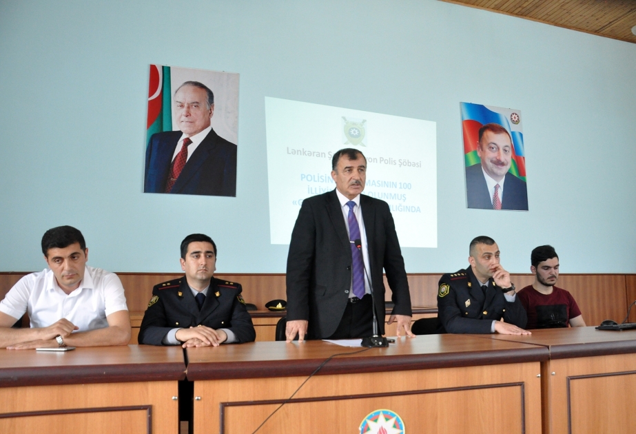 Lənkəran Dövlət Universitetində “Gənc nəslin sağlamlığında polisin rolu” mövzusunda müzakirələr aparılıb