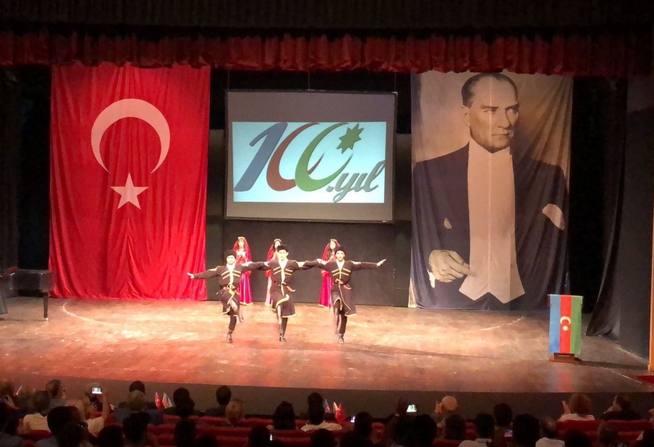 Antalyada Azərbaycan Xalq Cümhuriyyətinin 100 illiyi münasibətilə mərasim təşkil olunub