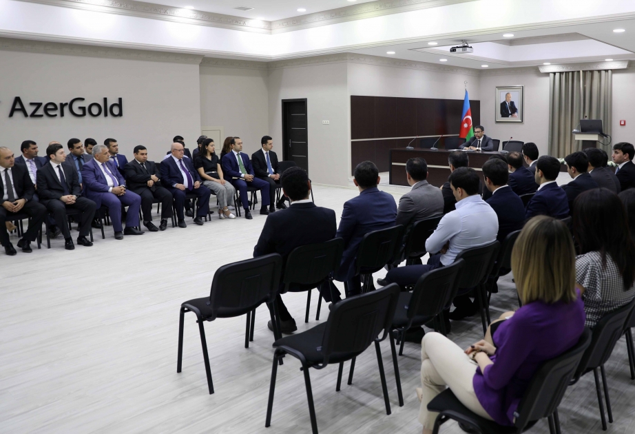 “AzerGold” QSC-də Xalq Cümhuriyyətinin yaranmasının 100 illiyinə həsr edilmiş tədbir keçirilib