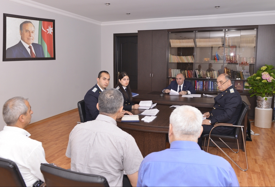 Baş prokuror Masallı şəhərində vətəndaşları qəbul edib