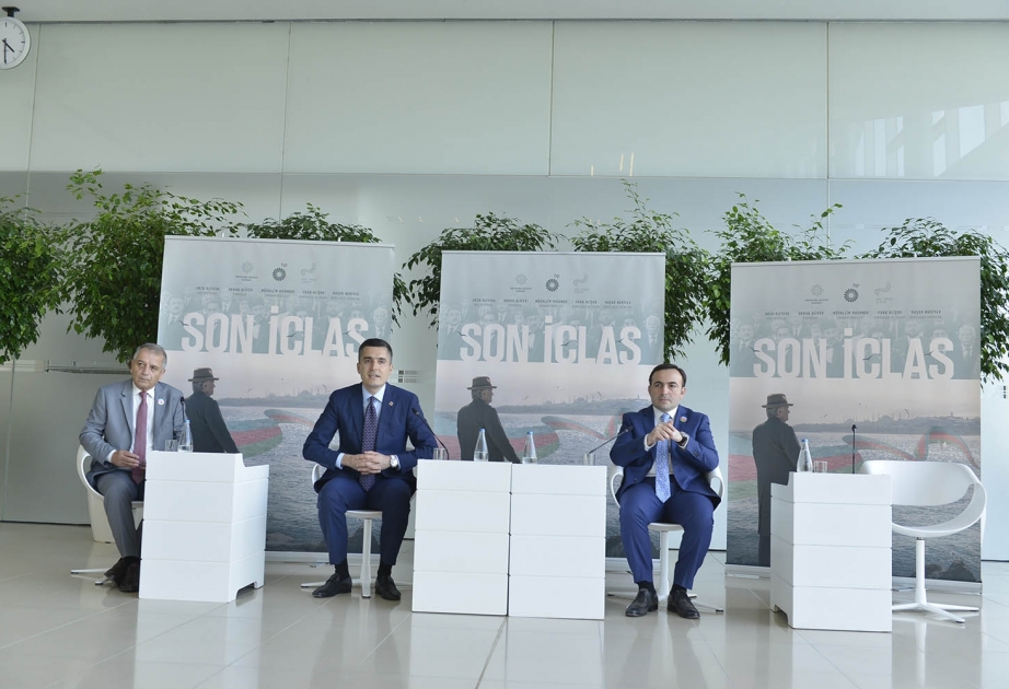 “Son iclas” bədii-sənədli filmi Bakı Media Mərkəzinin Azərbaycan Xalq Cümhuriyyətinin 100 illiyinə töhfəsidir
