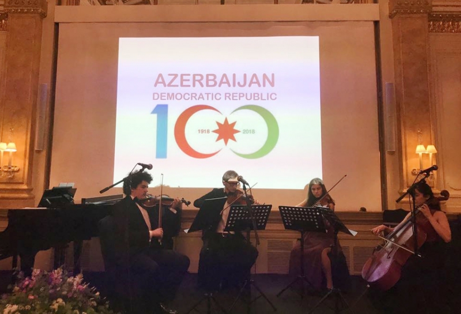 Azərbaycan Xalq Cümhuriyyətinin 100 illiyi münasibətilə Helsinkidə konsert təşkil edilib