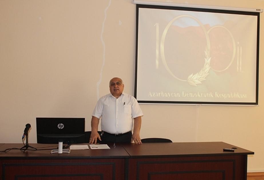 Azərbaycan Xalq Cümhuriyyəti milli dövlətçilik tariximizdə silinməz izlər qoyub
