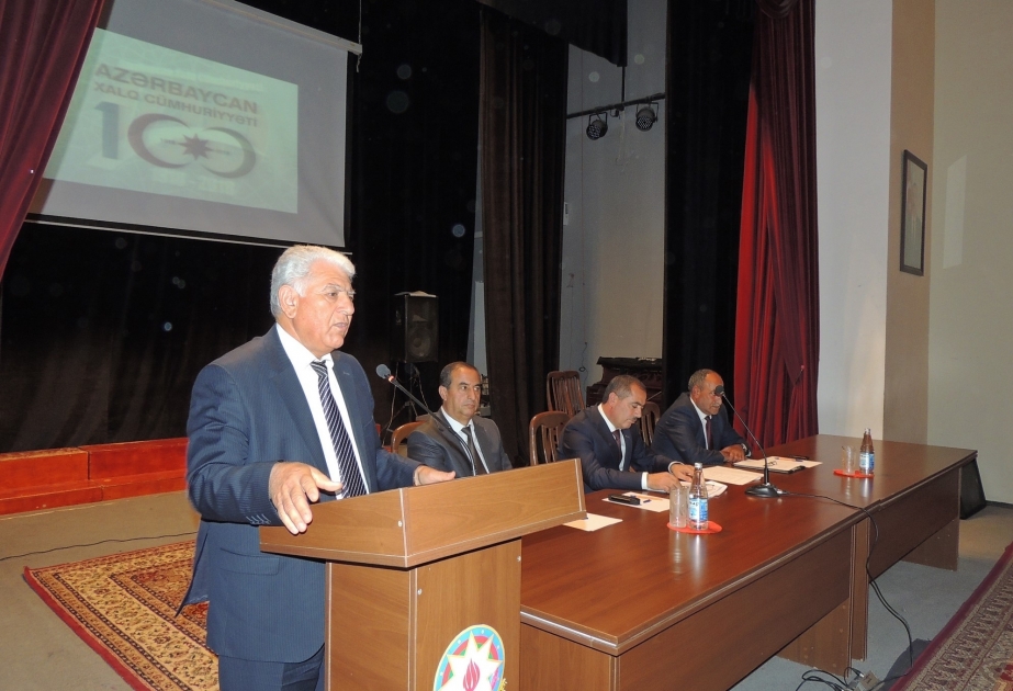 Azərbaycan Xalq Cümhuriyyətinin yaranması xalqımızın milli özünüdərkinin, oyanışının məntiqi nəticəsi idi