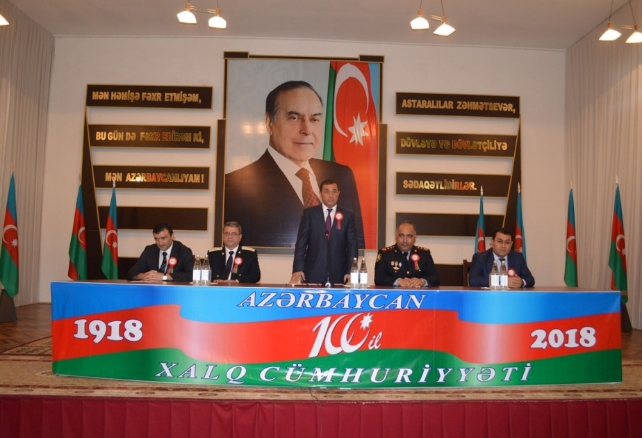 Azərbaycan Xalq Cümhuriyyətinin 100 illik yubileyi cənub bölgəsində silsilə tədbirlərlə ilə qeyd olunub