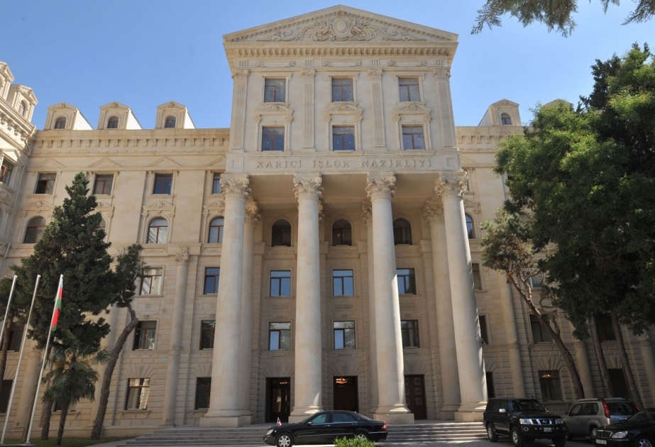 Außenministerium veröffentlicht Erklärung zum 100-jährigen Jubiläum der Demokratischen Republik Aserbaidschan