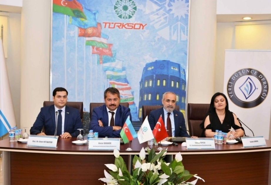 TÜRKSOY-un mənzil qərargahında Azərbaycan Xalq Cümhuriyyətinin 100 illiyi qeyd olunub
