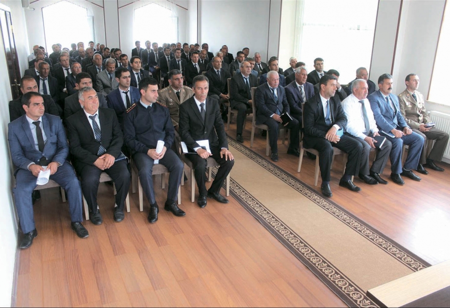 Sədərək rayonunda sığorta sahəsində görülmüş işlər müzakirə olunub