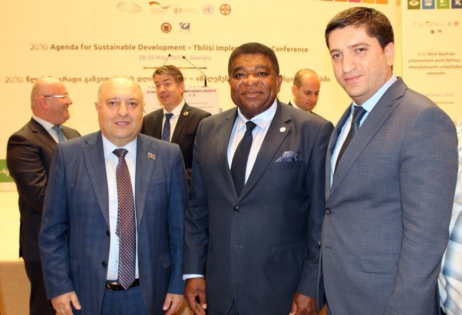 Azərbaycan nümayəndə heyəti Tbilisidə Parlamentlərarası İttifaqın baş katibi ilə görüşüb